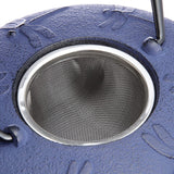 Bluer Flowers Iron Busty COPTER Purple Blue 10256