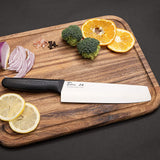 Forever HV-18 Silver Titanium Vegetable Knife, Made in Japan, 7.1 inches (180 mm)