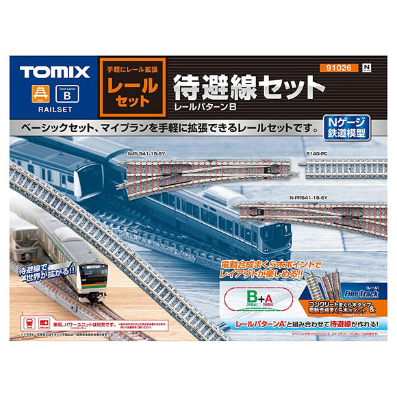 TOMIX 91026 N Gauge Rail Set, Railway Model Rail Set