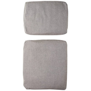 Muji 82585773 Cotton &amp; Hemp Basket Weave Sofa Chair Cover for Living rooms and Dining Rooms, Color: Charcoal