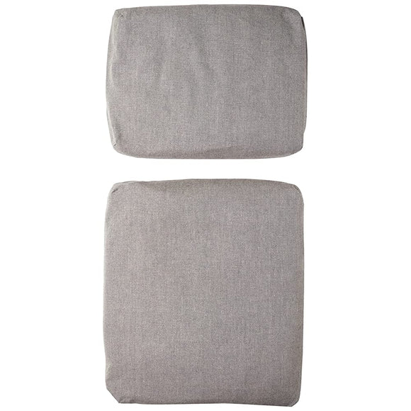 Muji 82585773 Cotton & Hemp Basket Weave Sofa Chair Cover for Living rooms and Dining Rooms, Color: Charcoal