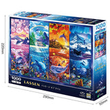 Lassen Passage of Time 1000 Piece Jigsaw Puzzle, Luminous Puzzle, 19.7 x 29.5 inches (50 x 75 cm)