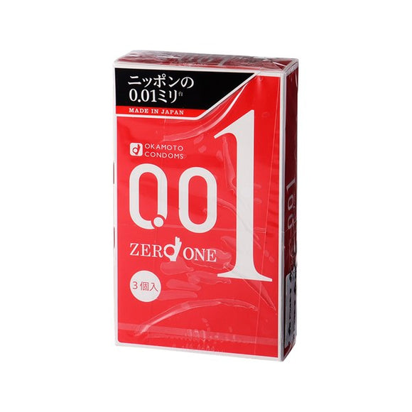 Okamoto Zero One 0.01Mm, 3-Pack