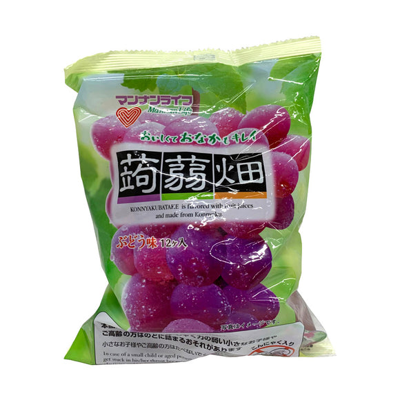 Mannanlife Konjac Jelly, Grape Flavor