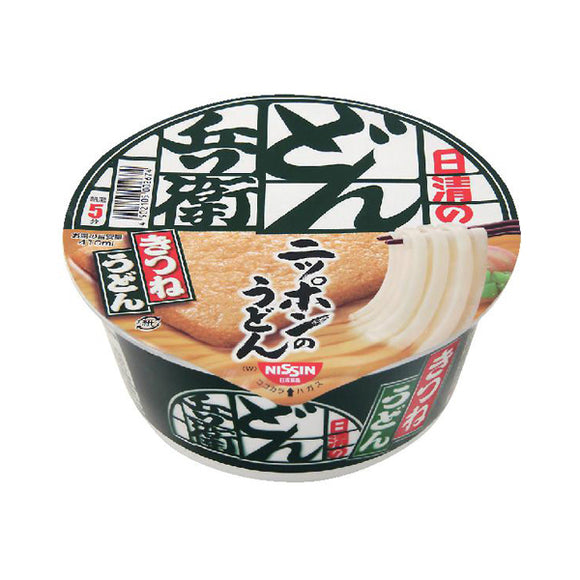 Nissin Foods Donbei Kitsune Udon (East) Case 96g x 12
