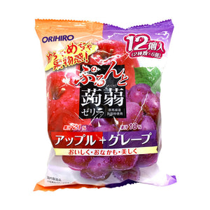 Jiggly Konjac Jelly Pouch Apple + Grape