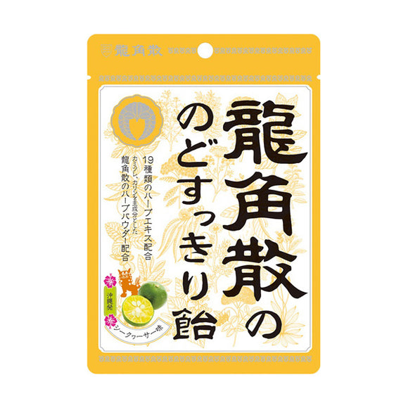Ryukakusan Throat Sukkiri Candy, Shequasar Flavor