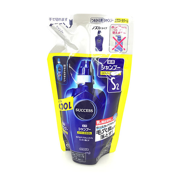 Success Medicated Shampoo Extra Cool, Refill