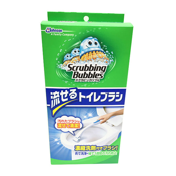 Scrubbing Bubbles Shut, Flushable Toilet Brush, Main Item