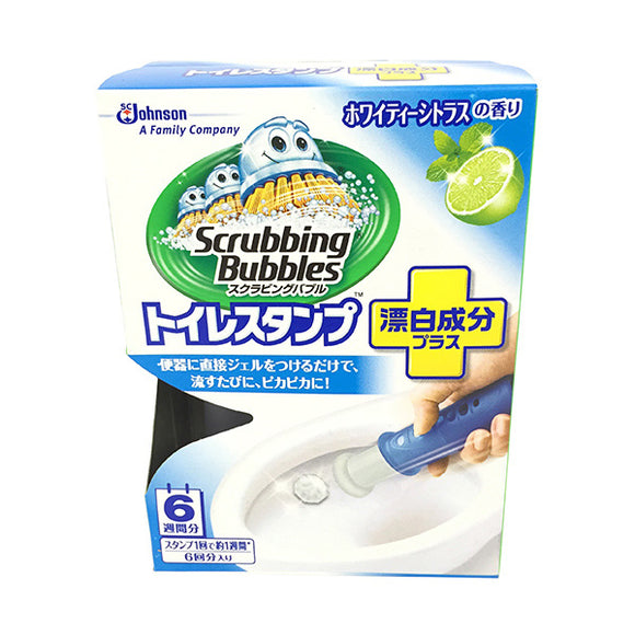 Scrubbing Bubbles Toilet Stamp Bleach Ingredient Plus, Whitey Citrus Fragrance