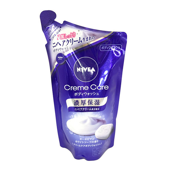 Nivea Creme Care Body Wash, European Soap, Refill