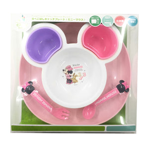 Baby Spilled Food Catch Plate, Minnie Mouse