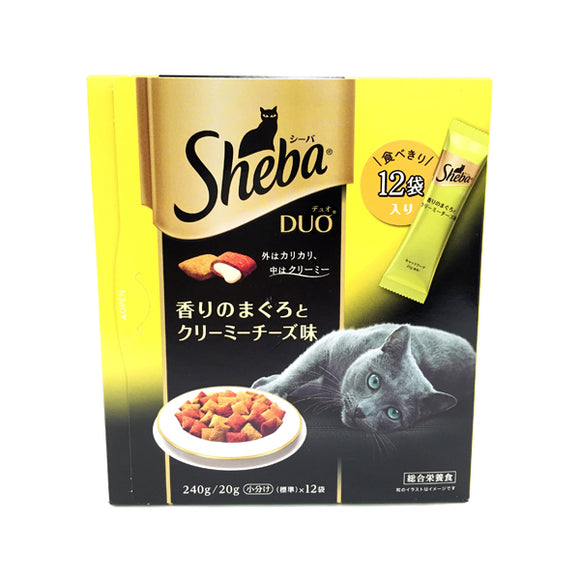 Sheba Duo, Fragrant Tuna & Creamy Cheese Flavor