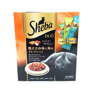 Sheba Duo, Chicken Fillet Flavor & Sea Selection