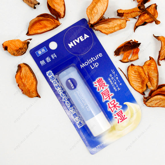 Kao Nivea Moisture Lip, Unscented