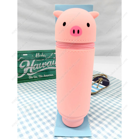 Punilabo Standing Pencil Case, Pig