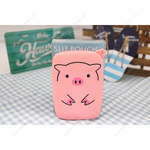 Punilabo Slit Pouch, Pig