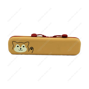 Punilabo Slim Zipper Pouch, Shiba Dog