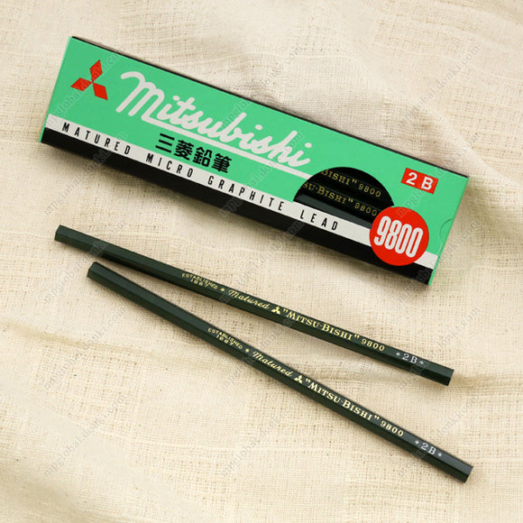 Mitsubishi Pencil K9800, 2B, 12
