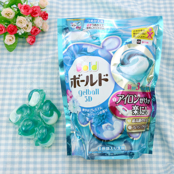 Bold Washing Detergent, Gel Ball 3D, Refreshing Premium Clean Fragrance, Refill
