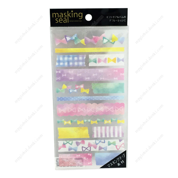 Masking Stickers, 77618 Tape, Bow