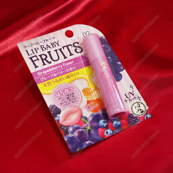 Mentholatum Lip Baby Fruits, Grape & Berry Fragrance