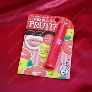Mentholatum Lip Baby Fruits, Pink Grapefruit Fragrance
