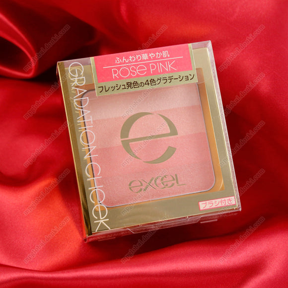 Excel Gradation Cheek N, Gc01 Rose Pink