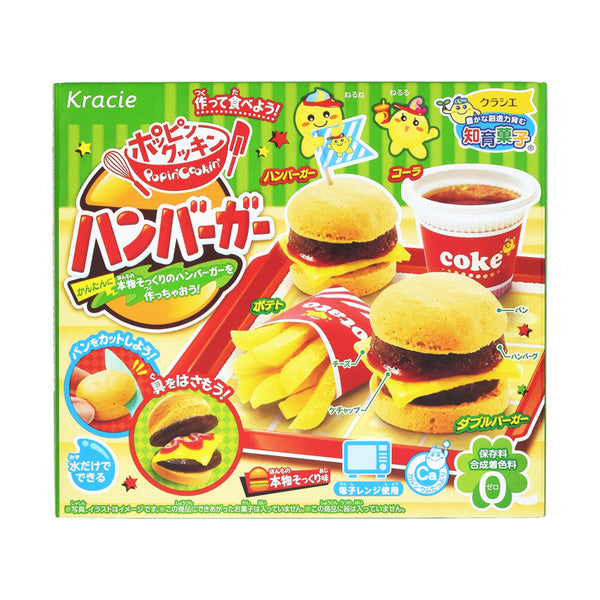 Popin' Cookin' Hamburger, Educational Sweets