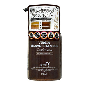 Royd Color Shampoo, Virgin Brown
