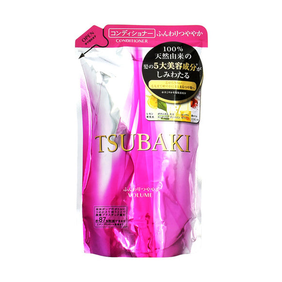 Tsubaki Soft Glossy Hair Conditioner, Refill, 330Ml