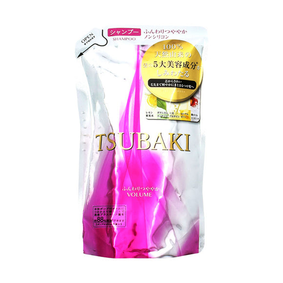 Tsubaki Soft Glossy Shampoo, Refill, 330Ml