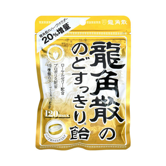 Ryukakusan'S Throat-Refreshing Candy, 120Max, Bag