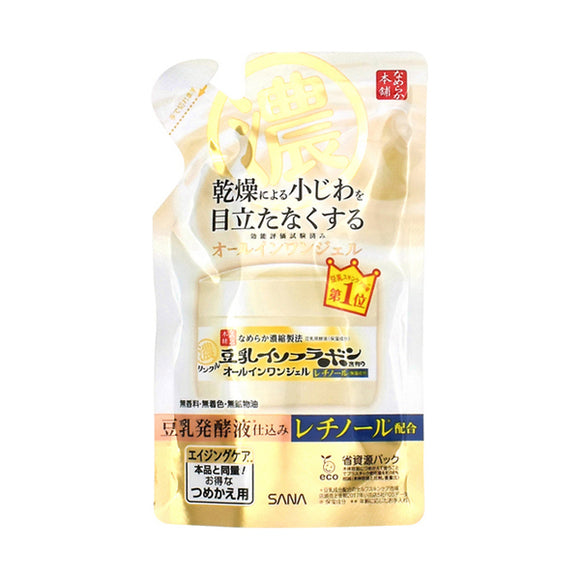 Nameraka Honpo Wrinkle Gel Cream N, Refill