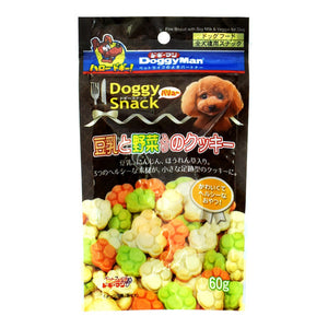 Doggy Snack, Value, Cookies W/Soymilk & Vegetables (Or All Dog Types)