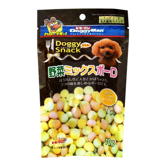 Doggy Snack, Value, Mixed Vegetable Bolo (For All Dog Types)