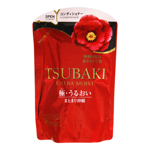 Tsubaki Extra Moist Conditioner Refill (345Ml)