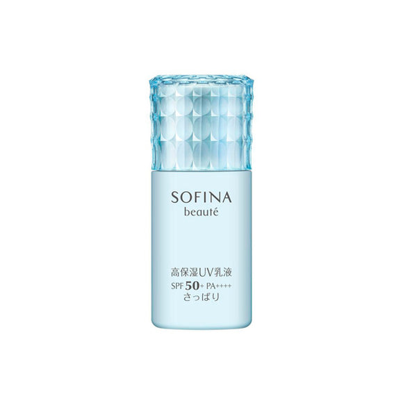 Sofina Beaute Highly Moisturizing Uv Milk Lotion, Spf50, Refreshing