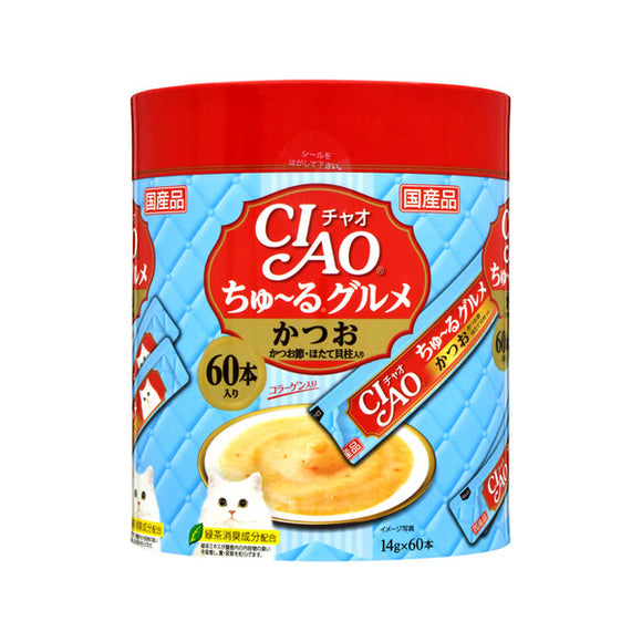 Ciao Chu-Ru Gourmet Bonito W/Katsuobushi & Scallop Ligament