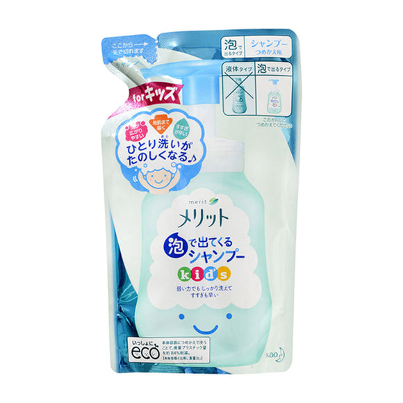 Merit Foam Shampoo For Kids, Refill (240Ml)