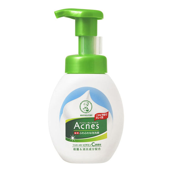 Mentholatum Acnes Medicinal Soft Foam Face Wash (160Ml)