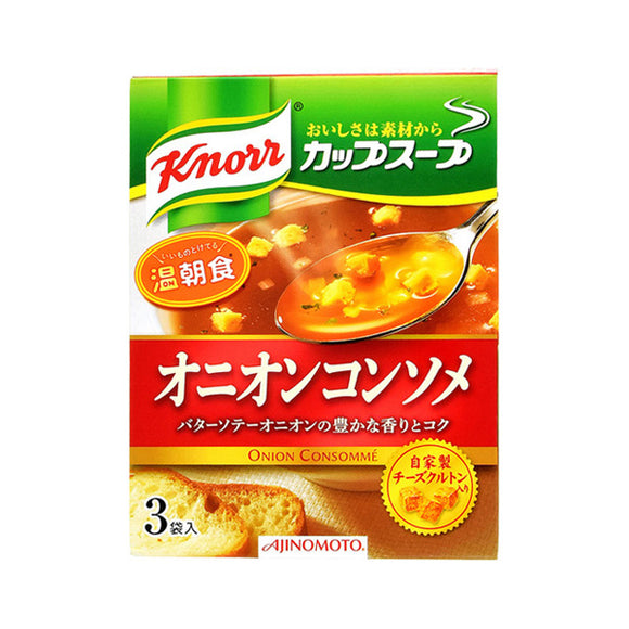 Ajinomoto Knorr Cup Soup Onion Consomme© Ajinomoto 3 Packs