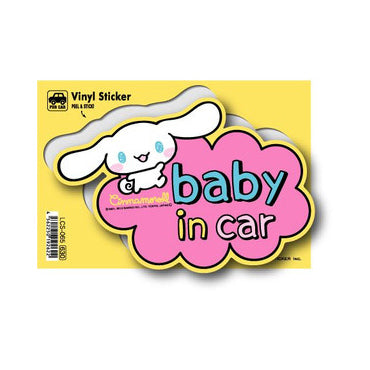 Lcs-065 Cinnamoroll Baby In Car Sticker