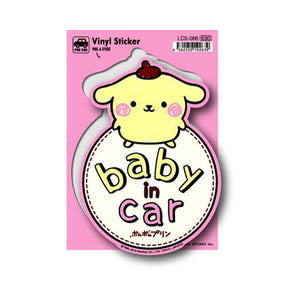 Lcs-066 Pom Pom Purin Baby In Car Sticker