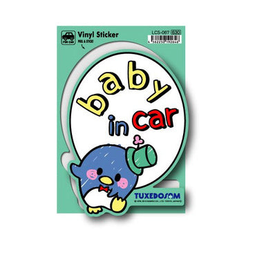 Lcs-067 Tuxedo Sam Baby In Car Sticker