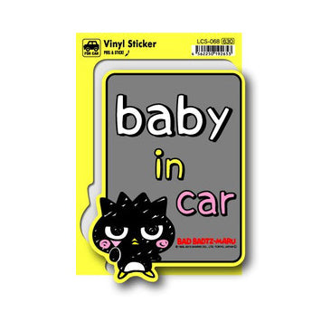 Lcs-068 Bad Badtz-Maru Baby In Car Sticker