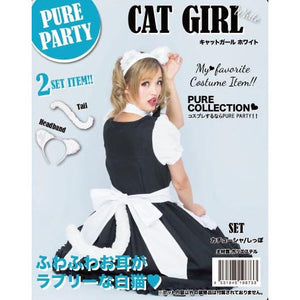 Pure Party Cat Girl (White)