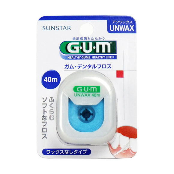 Gum Dental Floss Unwaxed Expansive Type