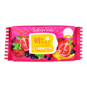 Sabolino Eye-Condition Sheet High Moisturizing Type Of Ripe Fruit 28 Sheets