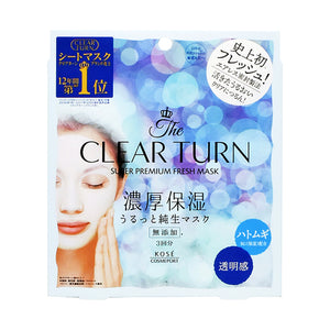 Clear Turn Premium Fresh Mask 3 Transparent Sheets